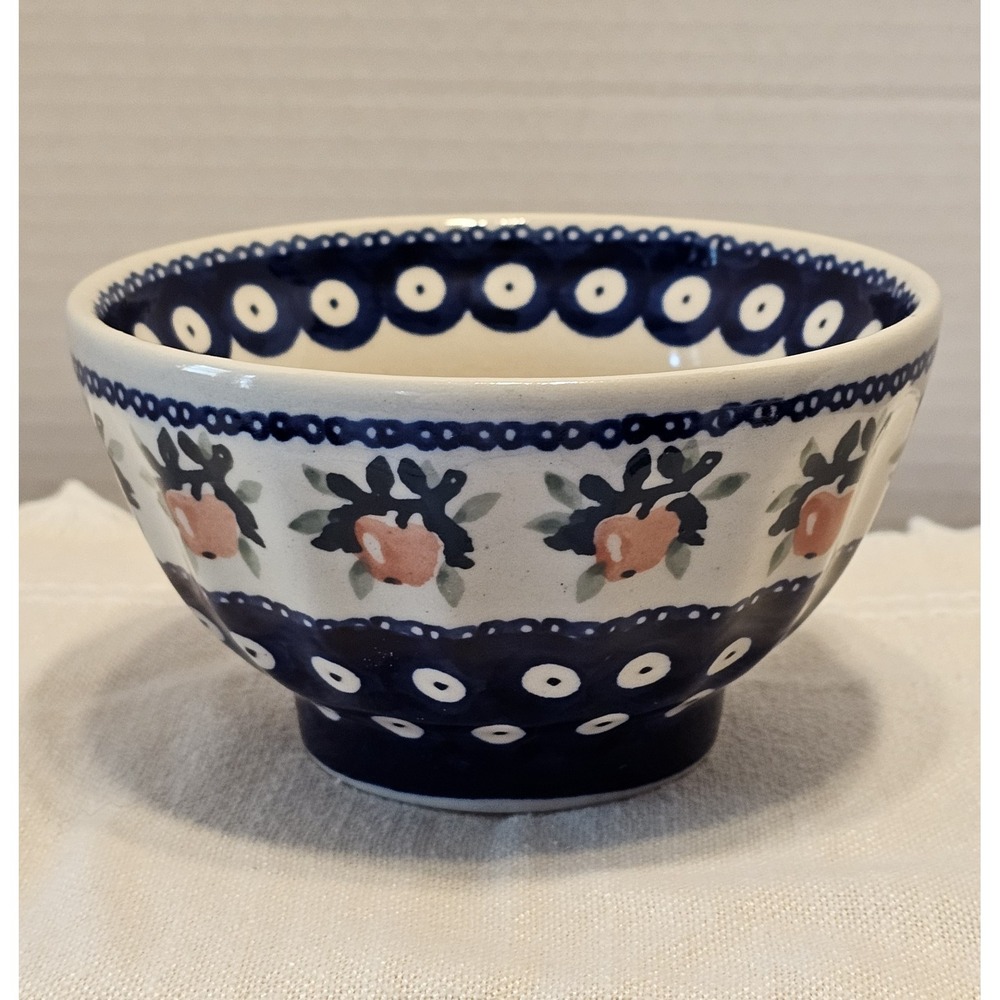 Boleslawiec Polish Pottery Cereal Bowl Handmade Manufaktura